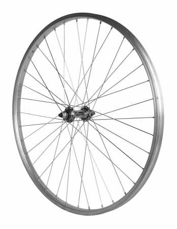 Roata Fata 26" Cerurim, Janta Simpla Lyra, 559X21, V-Brake, 36H, Argintie [1]