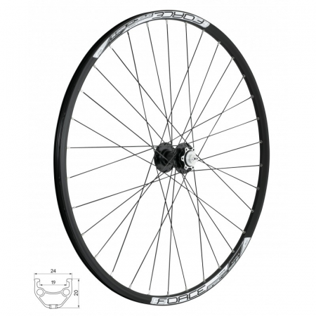 Roti - Roata fata 28/29 Force Basic Disc 622x19 6 suruburi