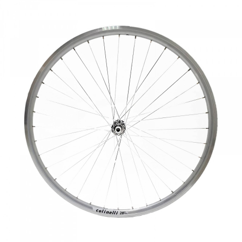 Ciclism - Roata Fata Bicicleta Atlas Cerurim - 28 Inch, 36H, 622 x 18, Argintiu