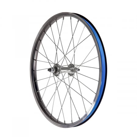 Piese biciclete - Roata Fata Cerurim LYRA, Janta Simpla - 16 Inch, 305x21, 28H, Negru