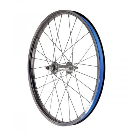 Ciclism - Roata Fata Cerurim LYRA, Janta Simpla - 20 Inch, 406x21, 28H, Negru