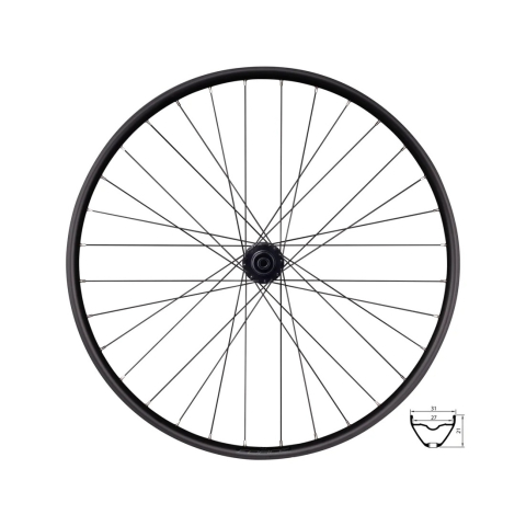 Ciclism - Roata fata Force XC 622x27 F804388-CL/15/100 32H