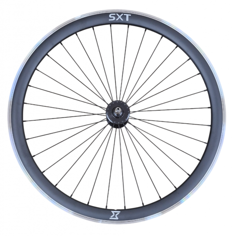 Piese biciclete - Roata Fata Single Speed/Fixie SXT 700-32H 40 mm  Negru