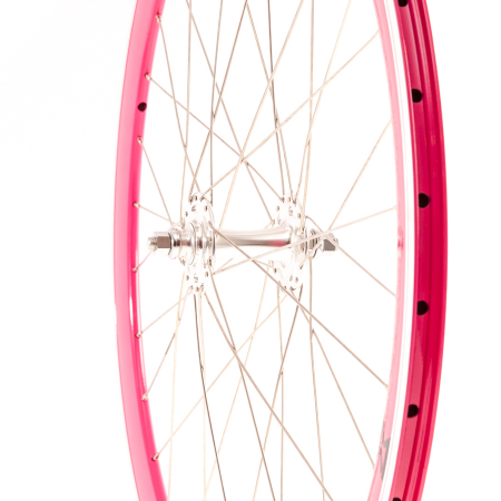 Roata Fata Single Speed/Fixie SXT 700-32H 40 mm Roz [1]