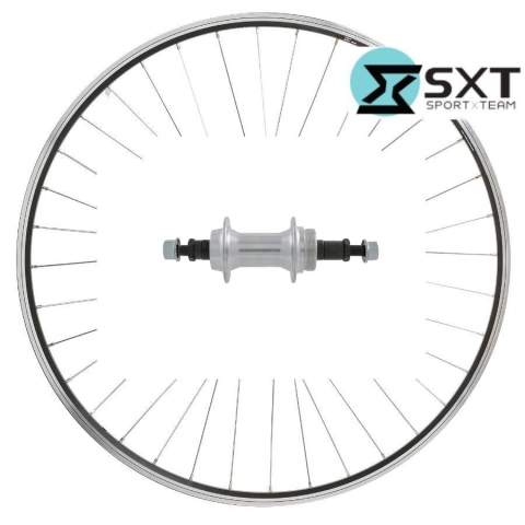Piese biciclete - Roata Spate 20''- 36H -  Filetat - Ax