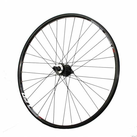 Ciclism - Roata spate 27.5 Fivestars disc, negru, butuc Novatec D762TSBT cu rulment si QR