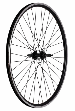 Roata Spate 28" Cerurim Janta Dubla (622X18), Butuc Metal 36H, V-Brake, Neagra [1]