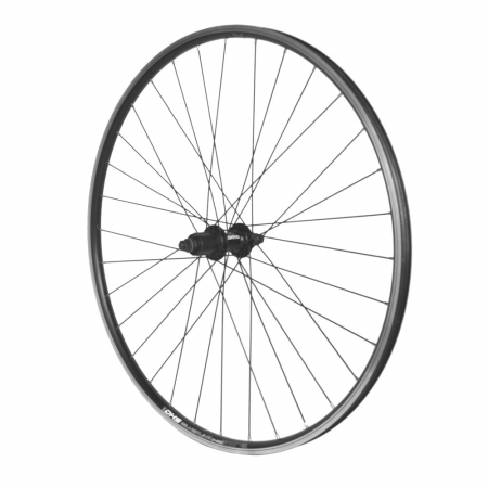 Roata Spate 28" Cerurim, Janta Dubla Artemis, 622X18, V-Brake, 32H, Neagra [1]