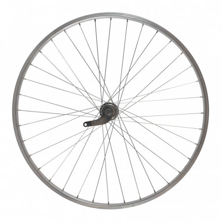 Roti - Roata Spate 28" Cerurim, Janta Simpla Lyra, 622X21, Butuc Torpedo Velosteel, Argintie