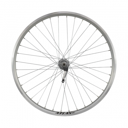 Ciclism - Roata Spate 28" Cerurirm, Janta Dubla Atlas, 622X18, Butuc Shimano Nexus 3, V-Brake, 36H, Argintie