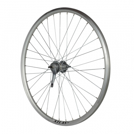 Roata Spate 28" Cerurirm, Janta Dubla Atlas, 622X18, Butuc Shimano Nexus 3, V-Brake, 36H, Argintie [1]