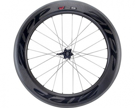 Ciclism - Roata Spate Carbon 700C Zipp 808 Firecrest Carbon Clincher V3, 24H, Neagra, 1030Gr