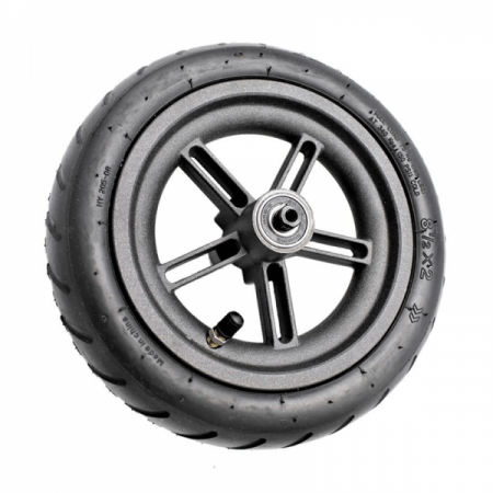 Piese trotinete electrice - Roata spate cauciuc si camera, 8.5", trotineta electrica Xiaomi Pro si Pro 2
