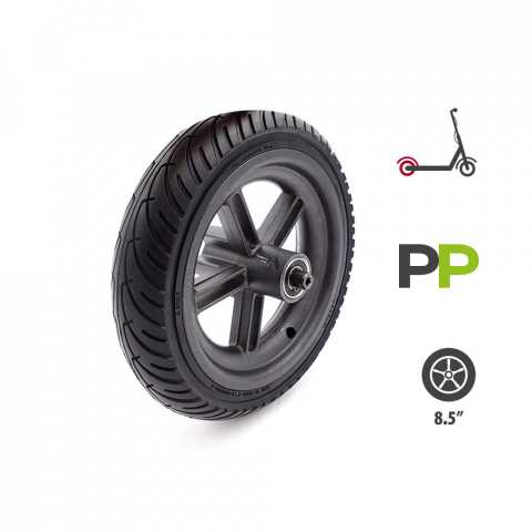 Piese trotinete electrice - Roata spate cu cauciuc plin pentru trotineta electrica Xiaomi Mi Pro si Pro 2