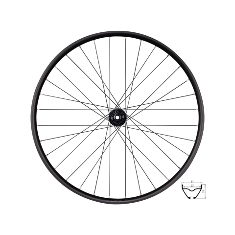 Ciclism - Roata spate Force XC 622x27 F804393-6D/12/142 32H