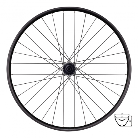 Ciclism - Roata spate Force XC 622x27 F804395-CL/12/142 32H
