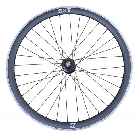 Piese biciclete - Roata Spate Single Speed/Fixie SXT 700-32H 40 mm Negru