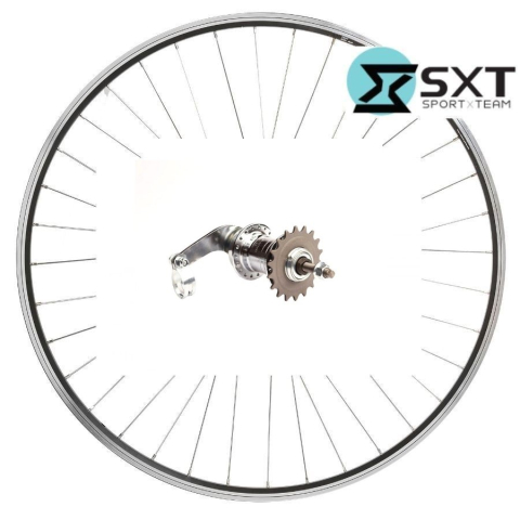 Piese biciclete - Roata Spate SXT  BASIC 20'' -  VELOSTEEL 36H/2,8(Pinion 18T)