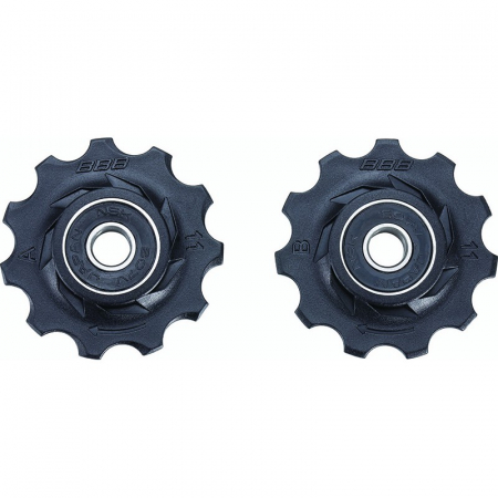 Schimbatoare spate - Rotite schimbator BBB BDP-02 RollerBoys 11T negre rulment