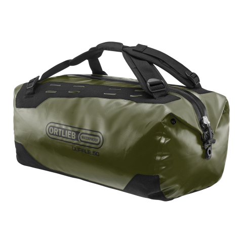 Echipament ciclism - RUCSAC/GEANTA ORTLIEB DUFFLE 60L Olive - black