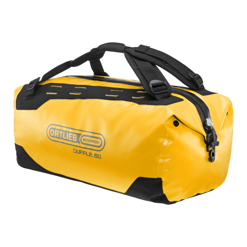 Echipament ciclism - RUCSAC/GEANTA ORTLIEB DUFFLE 60L Sunyellow - black