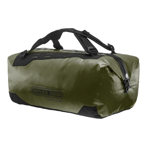 Echipament ciclism - RUCSAC/GEANTA ORTLIEB DUFFLE 85L Olive - black