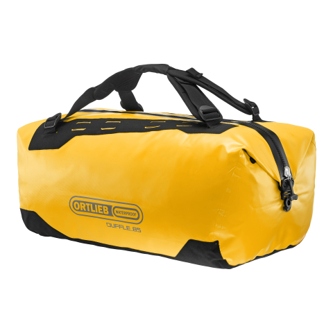 Echipament ciclism - RUCSAC/GEANTA ORTLIEB DUFFLE 85L Sunyellow - black