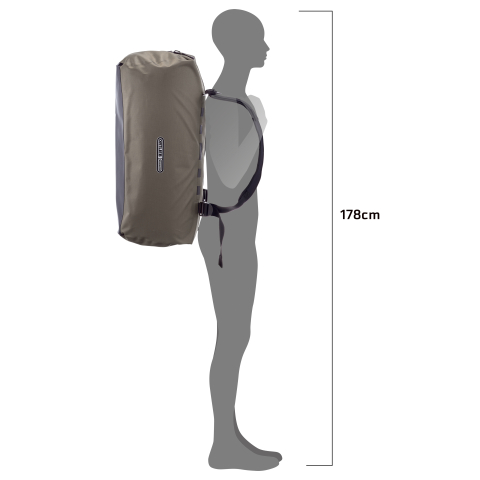 RUCSAC/GEANTA ORTLIEB DUFFLE LITE 60L Dark sand [4]