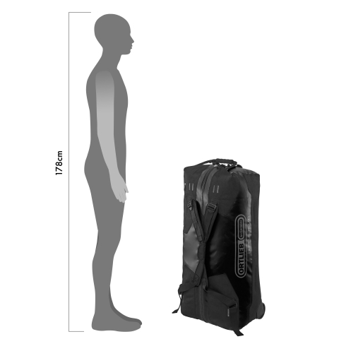 RUCSAC/GEANTA ORTLIEB DUFFLE RS 110L Black [3]