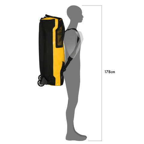 RUCSAC/GEANTA ORTLIEB DUFFLE RS 110L Sunyellow - Black [3]