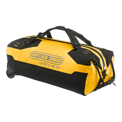 Echipament ciclism - RUCSAC/GEANTA ORTLIEB DUFFLE RS 110L Sunyellow - Black