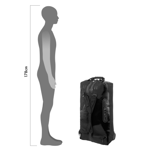 RUCSAC/GEANTA ORTLIEB DUFFLE RS 85L Black [3]