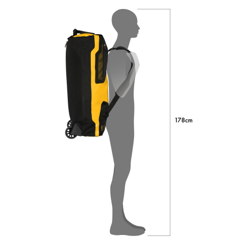 RUCSAC/GEANTA ORTLIEB DUFFLE RS 85L Sunyellow - Black [3]