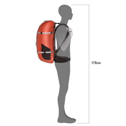 RUCSAC ORTLIEB ATRACK 45L Rooibos [4]
