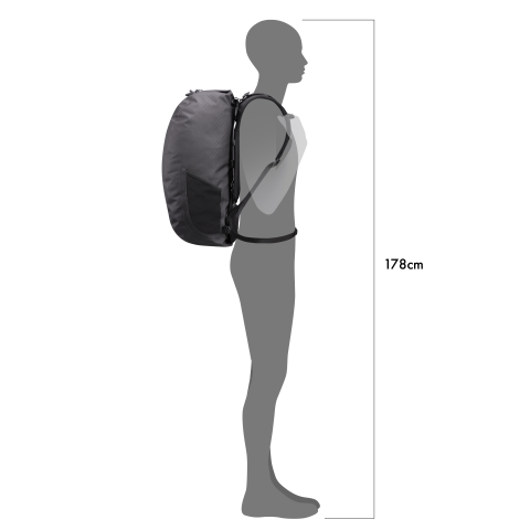 RUCSAC ORTLIEB ATRACK METROSPHERE 34L Black embossed [4]