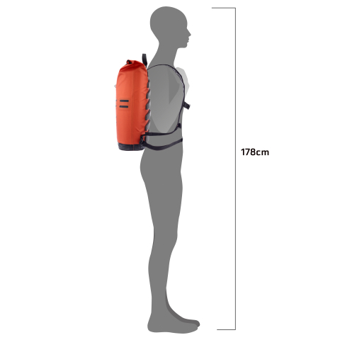 RUCSAC ORTLIEB COMMUTER-DAYPACK 21L Rooibos [4]