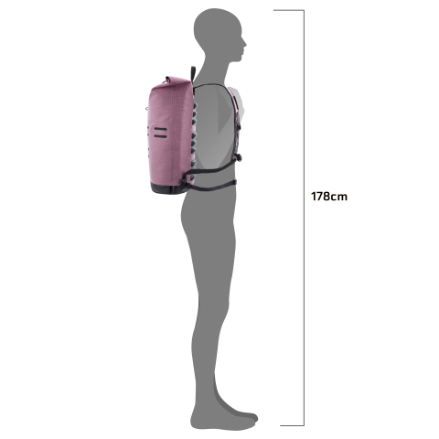 RUCSAC ORTLIEB COMMUTER-DAYPACK URBAN 21L Ash rose [4]