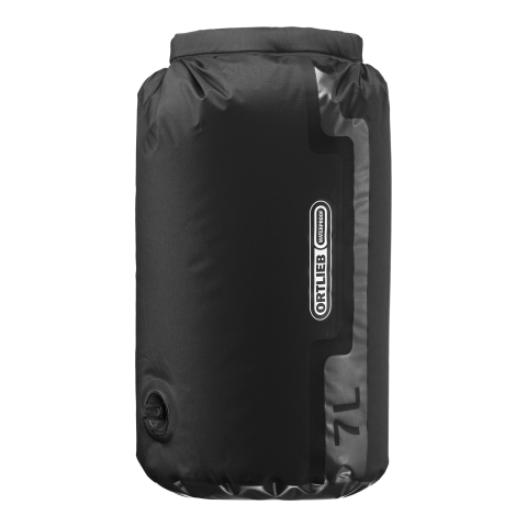 Echipament ciclism - RUCSAC ORTLIEB DRY-BAG LIGHT VALVE 7L Black
