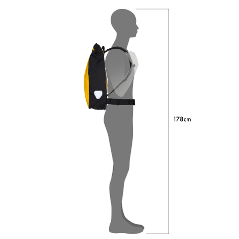 RUCSAC ORTLIEB MESSENGER-BAG 39L Sunyellow - black [4]