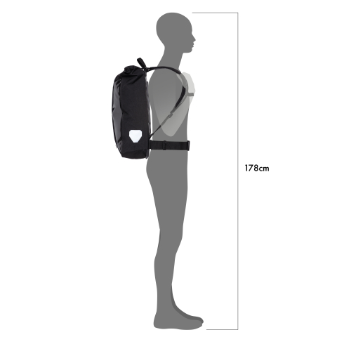RUCSAC ORTLIEB MESSENGER-BAG PRO 39L Black [4]