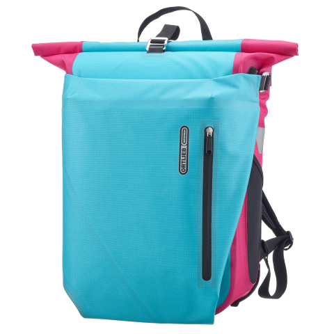 Echipament ciclism - RUCSAC ORTLIEB VARIO CYBER 26L Cyber blue / cyber pink