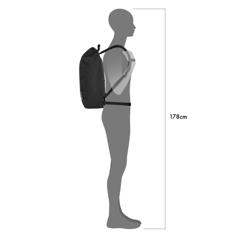 RUCSAC ORTLIEB VELOCITY HIGH-VIS 23L Black Reflexive [4]