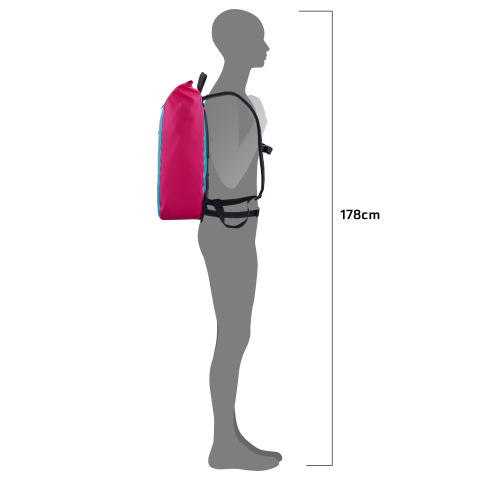 RUCSAC ORTLIEB VELOCITY LITE CYBER 23L Cyber blue / cyber pink [3]