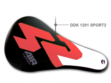 Ciclism - Sa Bicicleta Copii Ddk 1201 Supersport Air Neagra Cu Rosu Si Alb
