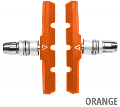 Ciclism - SABOTI FRANA CUBE ACID 1-PIECE REGULAR V BRAKE ORANGE