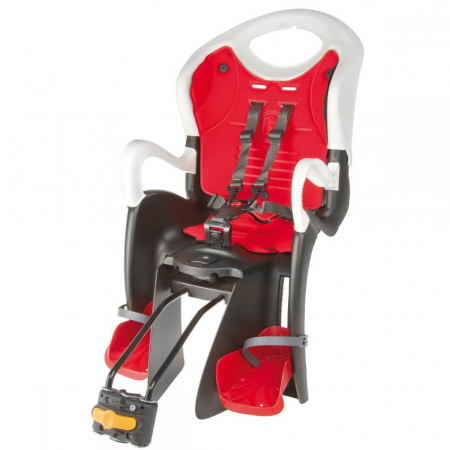 Ciclism - Scaun Bicicleta  Pentru Copii BELLELLI RELAX W Reglabil  Spate Alb