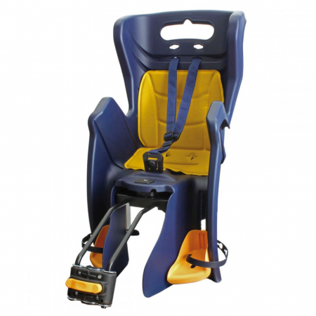 Ciclism - Scaun Bicicleta Spate pentru Copii BELLELLI LITTLE DUCK RELAX Albastru