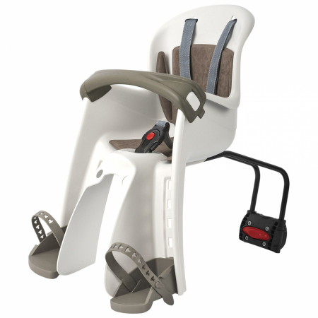 Scaun bicicleta copii - Scaun copii Polisport Bilby Junior FF - Crem-Maro