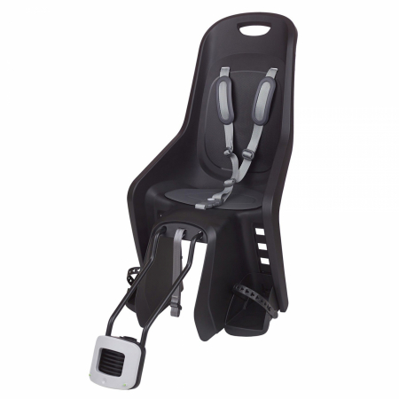 Scaun bicicleta copii - Scaun copii Polisport Bubbly Maxi Plus FF - 29 inch, Negru-Gri