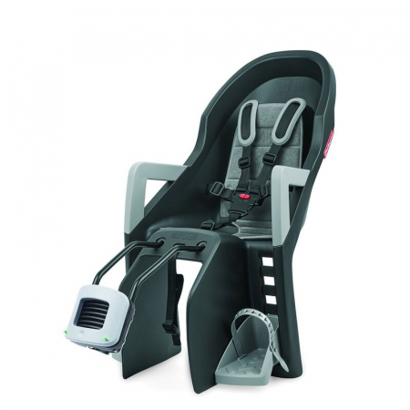 Scaun bicicleta copii - Scaun copii Polisport Guppy Maxi+ FF - Gri-Argintiu